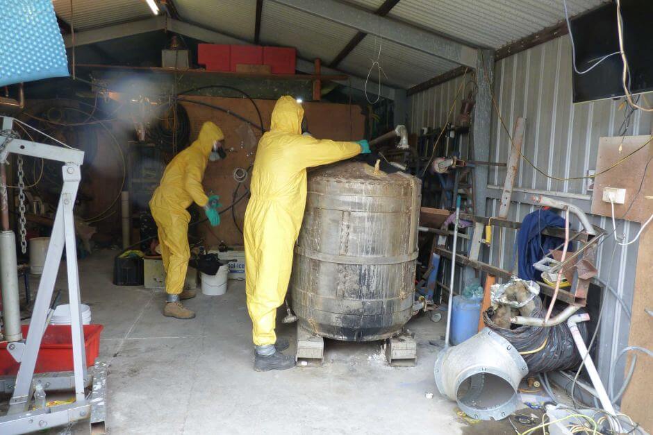 Meth lab described as biggest in SA history lands three men in jail after Croydon drug bust