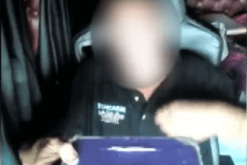 Truckie appears to snort illegal drugs for ‘breakfast’ in Facebook video