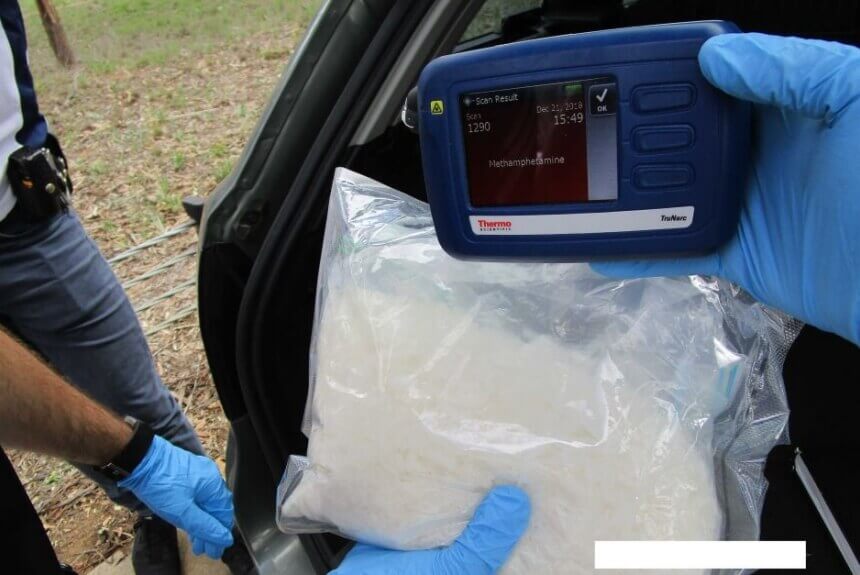 ACT police find 10,000 hits of ice in spare wheel of car