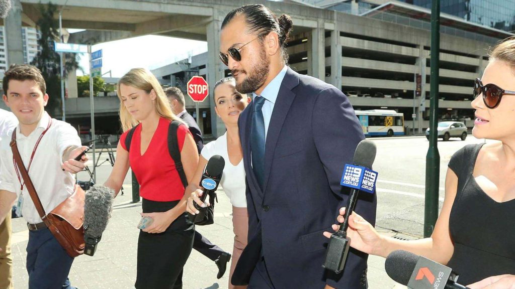 Karmichael Hunt fined over drug charge but no conviction recorded