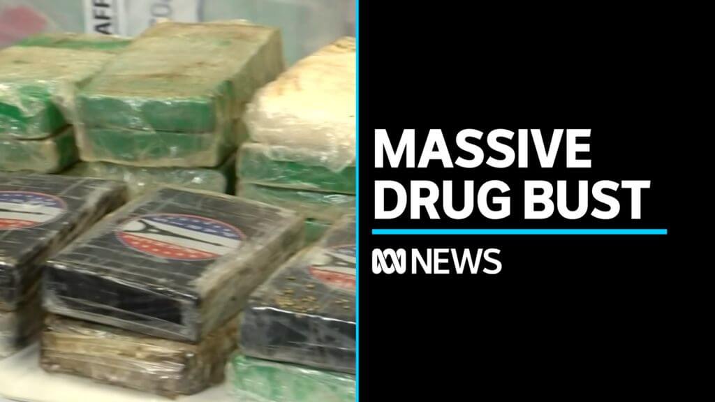 South Australian police seize record shipment of drugs at sea