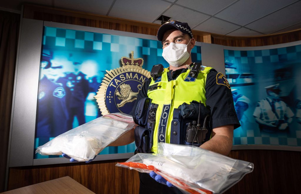 Two charged after ‘one of the largest’ cocaine busts in Tasmania
