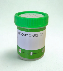 SCOUT OneStep urine drug cup