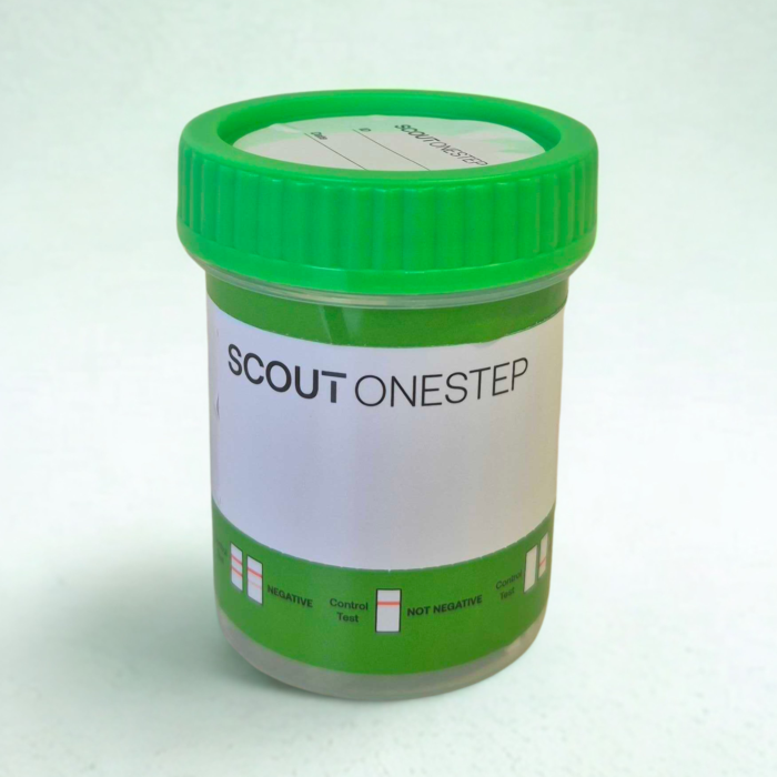 SCOUT OneStep urine drug cup